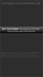 Mobile Screenshot of burgen-und-ruinen.de